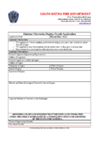 2019 Fireworks Outdoor Display Permit Application